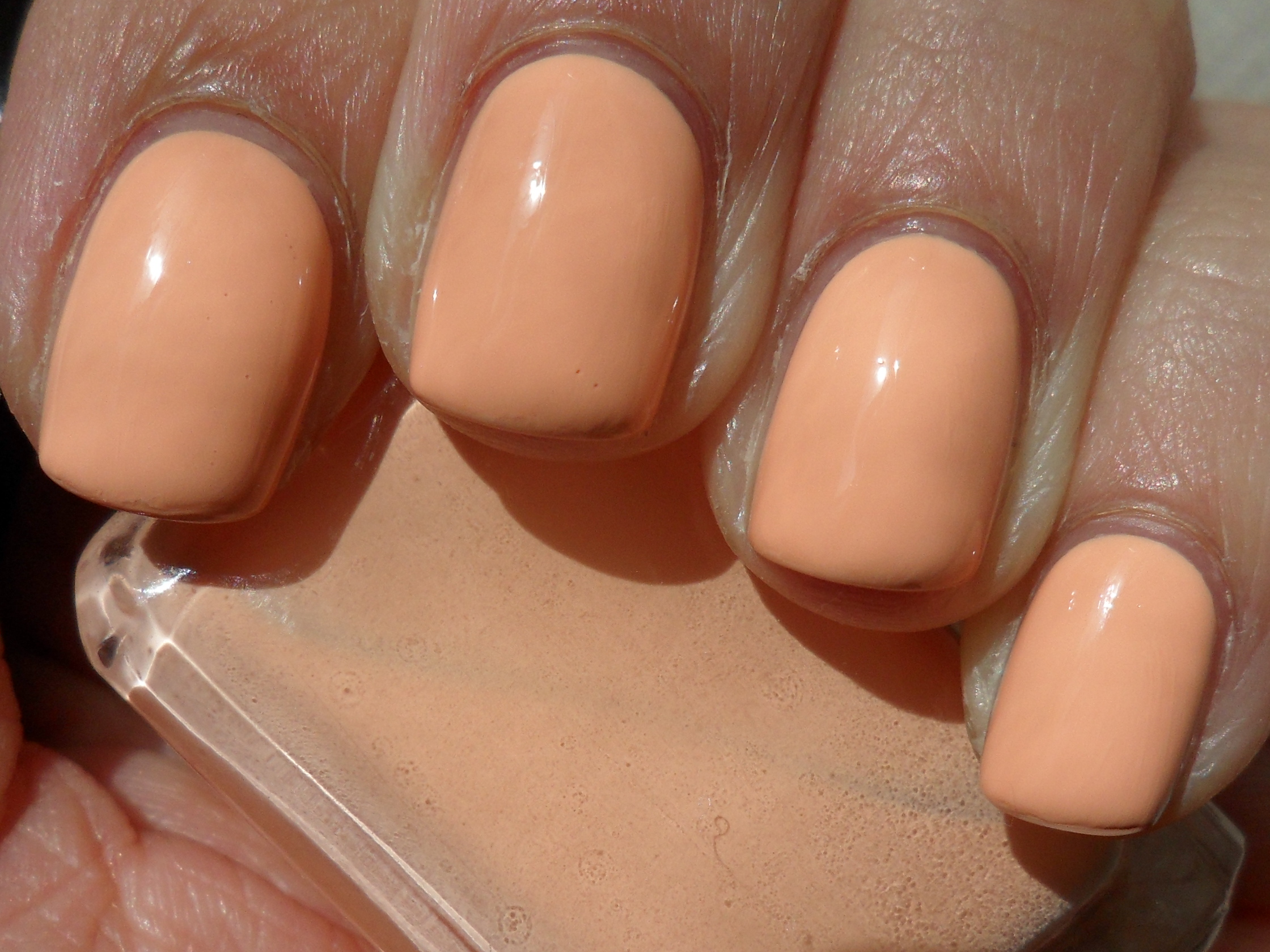 Nude Peach Vegan Nail Polish Pastel Nude Creme Nail Polish Met Steps - Etsy